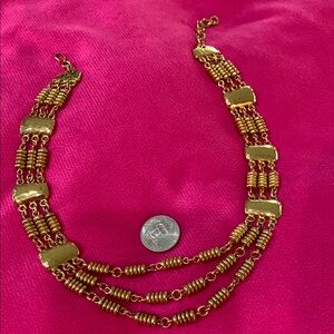 Elegant 1960’s era Gold-Tone necklace